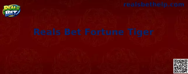Ilustração da interface temática do Reals Bet Fortune Tiger