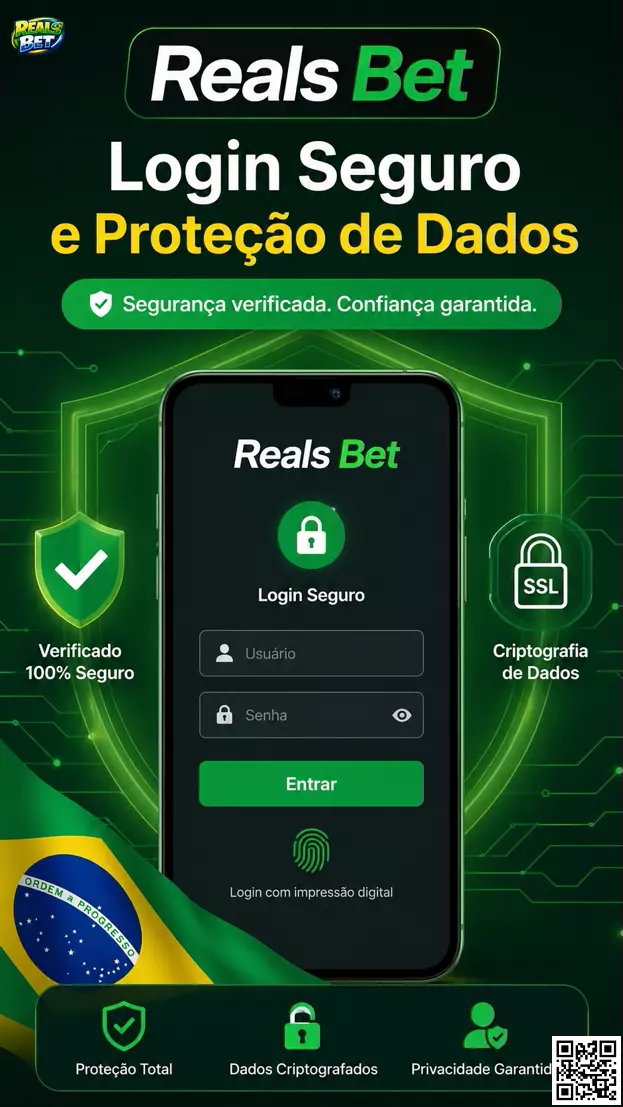 Reals Bet segurança de dados